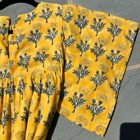 Emerson Fry Yellow Mini Dress - Picture 4 of 4